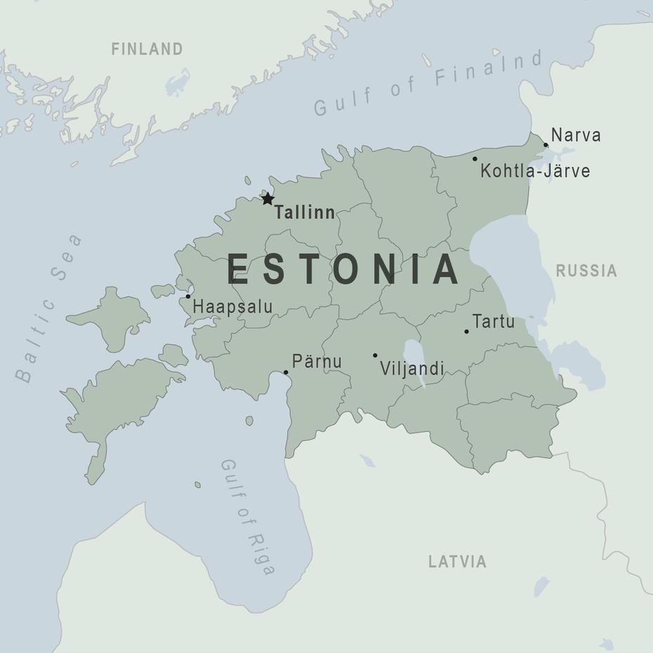 Estonia Roads, Estonian Mountains, Estonian Empire, Kohtla-Järve, Estonia