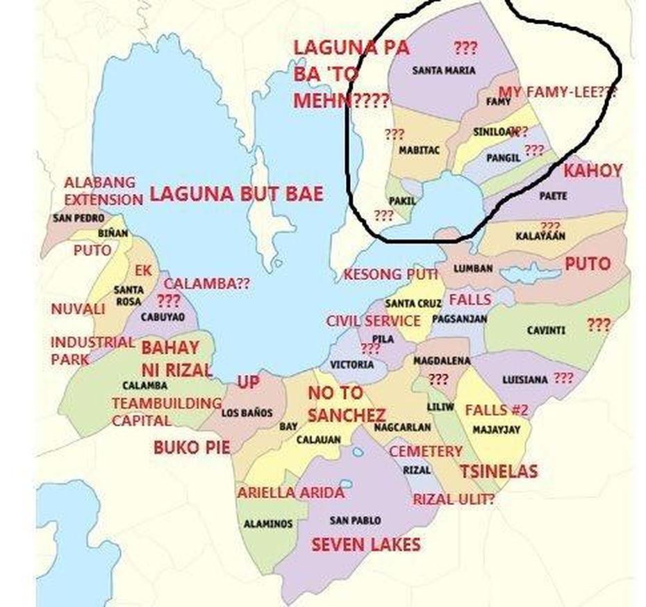 G. On Twitter: “Laguna Map For Reference…., Magdalena, Philippines, Santa Maria Laguna Philippines, Laguna  Churches