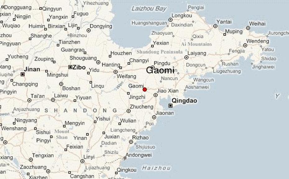 Gaomi Location Guide, Gaomi, China, Shandong  City, Xingyang