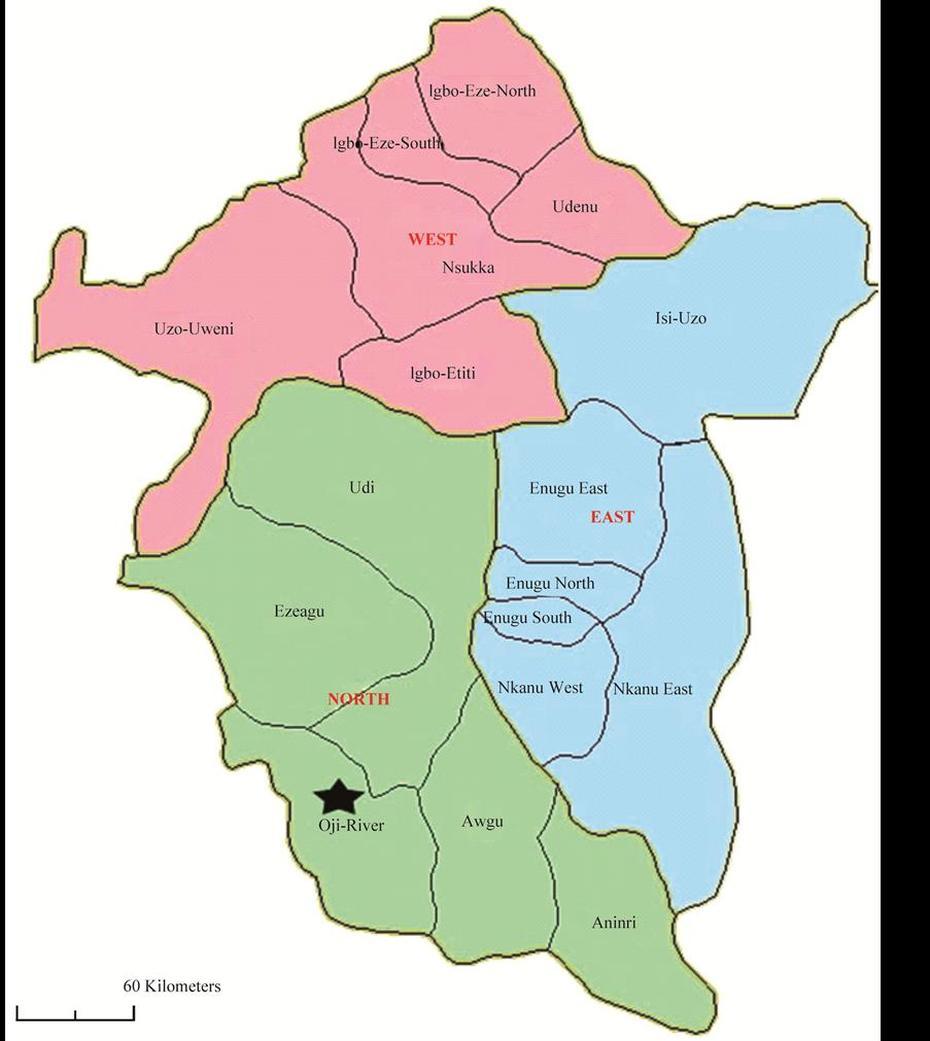 Gis Mapping And Background Ionizing Radiation (Bir) Assessment Of Solid …, Enugu, Nigeria, Capital Of Nigeria, Jos Nigeria