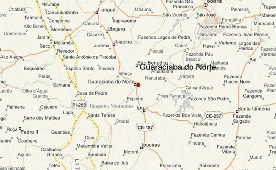 Guaraciaba Do Norte Location Guide, Guaraciaba Do Norte, Brazil, Camarines Norte, Ilocos