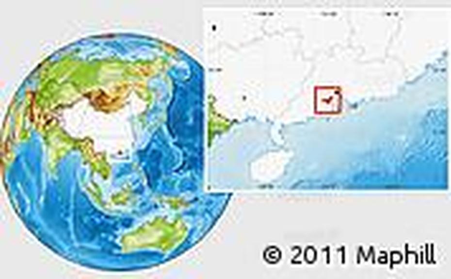 Heshan, Guangdong, China: Maps, Heshancun, China, South China, China  Graphic