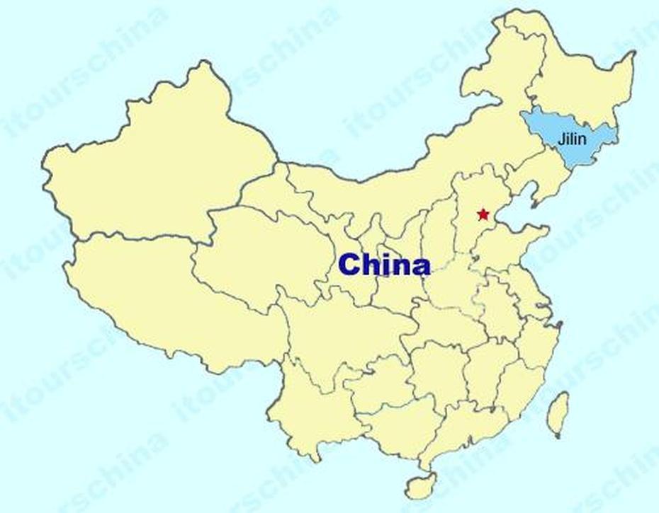 Jilin Map, Map Of China, Jilin Province Maps, Jilin, China, Dongguan City China, Hunchun