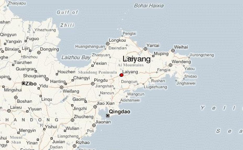 Laiyang Location Guide, Laiyang, China, South China, China  Graphic