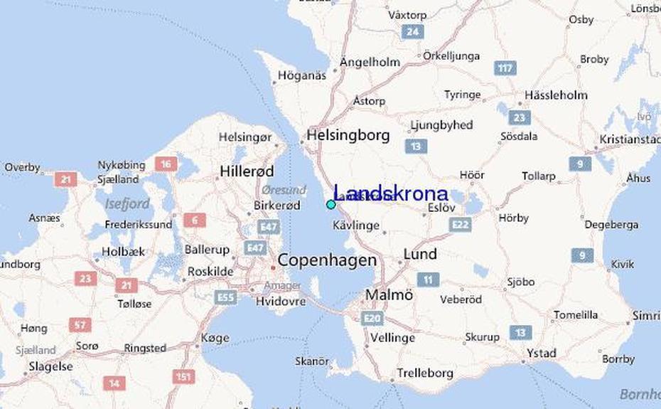 Landskrona Tide Station Location Guide, Landskrona, Sweden, Sweden Water, Citadel  Castle