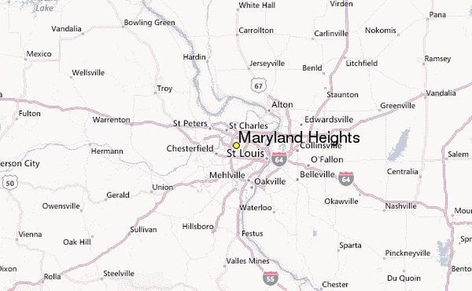 Maryland Cities, Maryland Physical, Record, Maryland Heights, United States