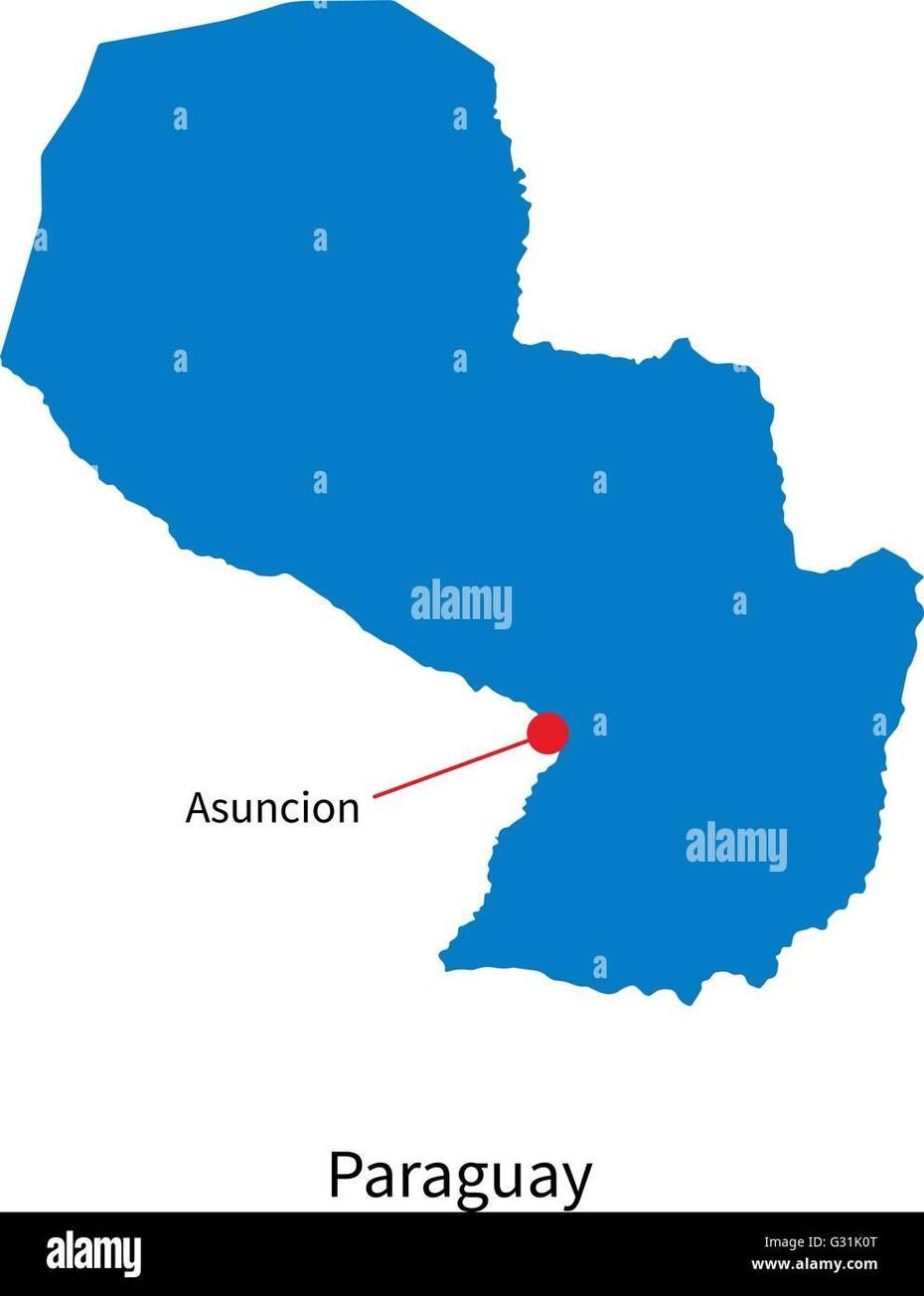 Paraguay World, Of Paraguay South America, Asuncion Stock, Asunción, Paraguay