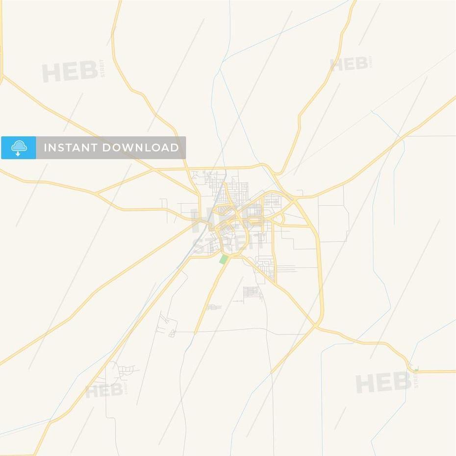 Printable Street Map Of Rahim Yar Khan, Pakistan | Hebstreits Sketches …, Rahimyar Khan, Pakistan, Punjab Police Pakistan, Rahim Yar Khan Desert