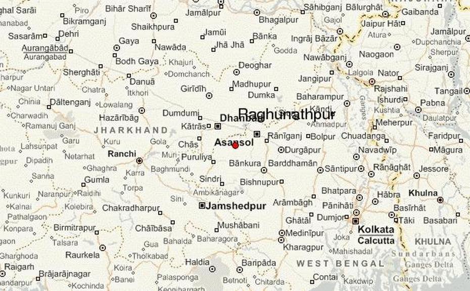 Raghunathpur Location Guide, Rāghopur, India, India  With City, India  Drawing