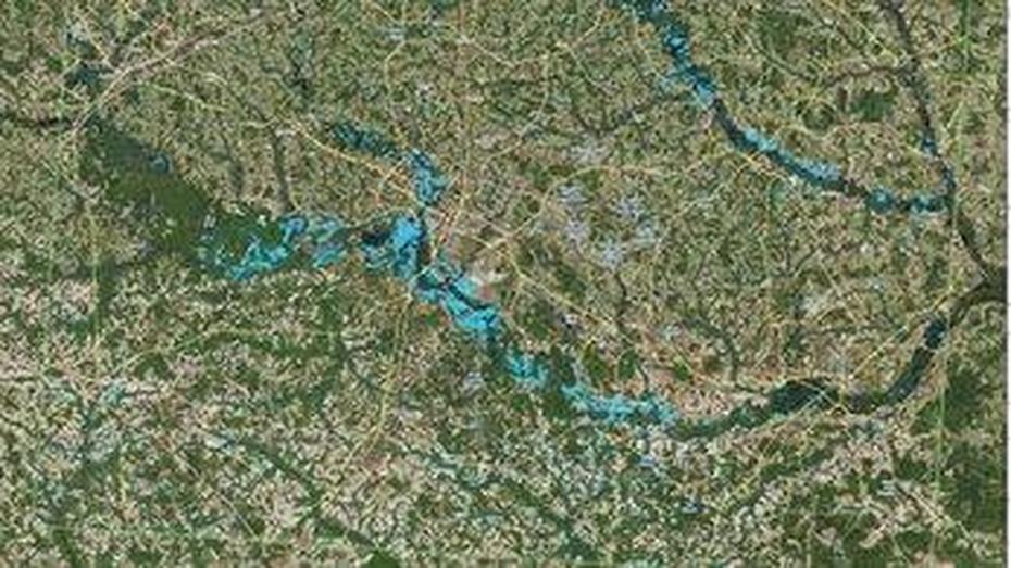 Space In Images – 2016 – 10 – Flood Delineation Map, Goldsboro, United …, Goldsboro, United States, Hampton Virginia, North Carolina Topographic