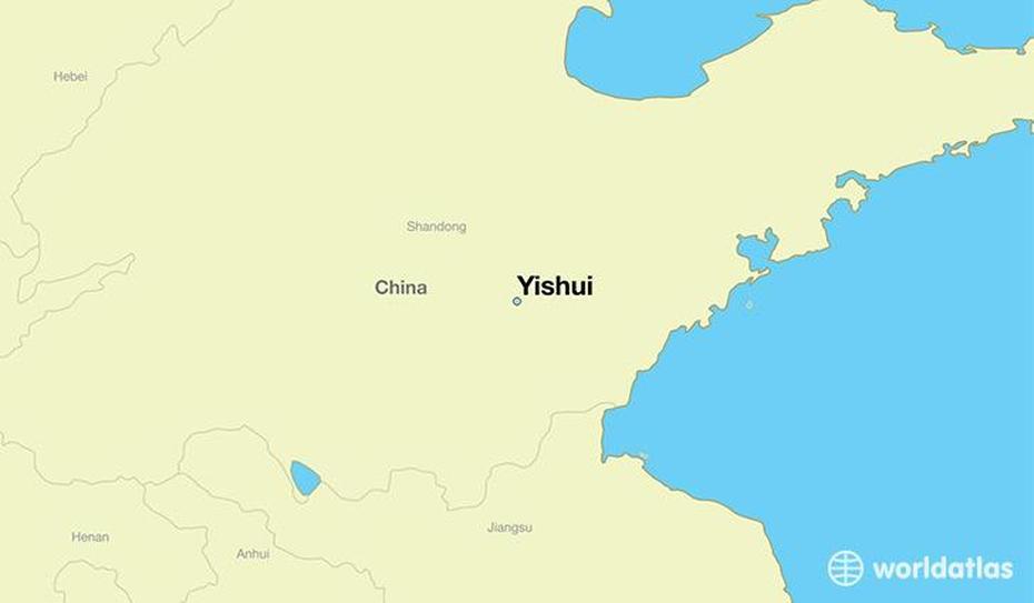 Where Is Yishui, China? / Yishui, Shandong Map – Worldatlas, Sihui, China, China  Color, China  For Kids