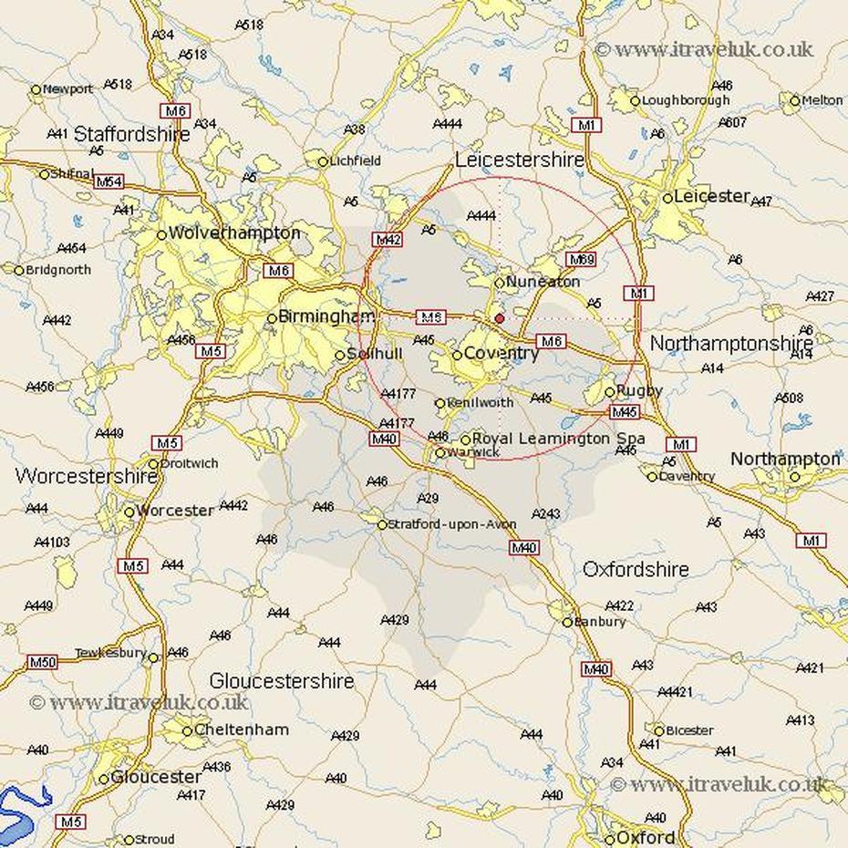 Bedworth Map – Street And Road Maps Of Warwickshire England Uk, Bedworth, United Kingdom, Scunthorpe Bus Routes, Doncaster England