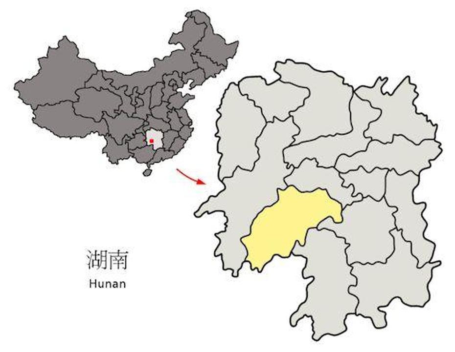 Chinese Cities With Over A Million Population — Shaoyang, Shaoyang, China, Mountains Hunan Province China, Changsha China