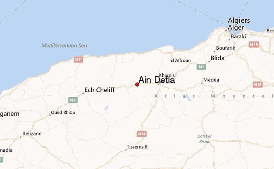 Ain Defla Weather Forecast, ’Aïn Abid, Algeria, Ain  Temouchent, Département  01