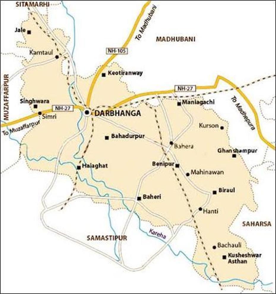 Geography Of Darbhanga, Topography And Climate Of Darbhanga, Darbhanga, India, India Rail, Darbhanga University