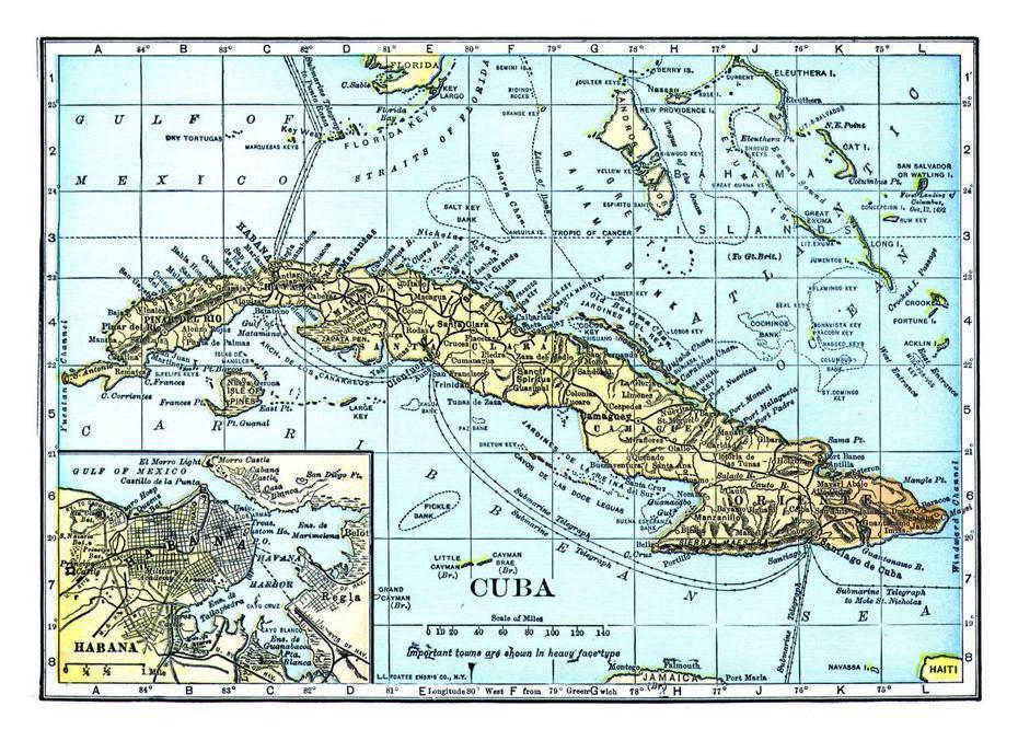 Large Detailed Old Map Of Cuba With Other Marks | Cuba | North America …, Taguasco, Cuba, Baracoa Cuba, Cuba  Printable