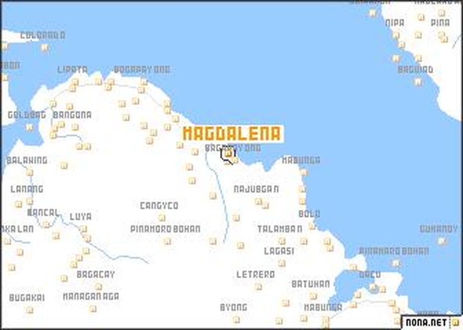 Magdalena (Philippines) Map – Nona, Magdalena, Philippines, Sta. Magdalena Sorsogon, Magdalena Laguna