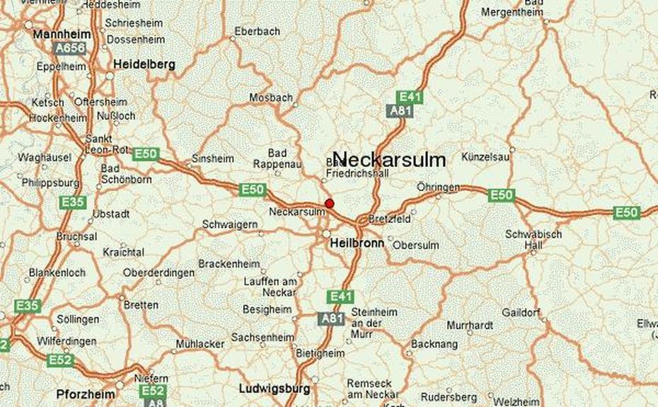 Neckarsulm Location Guide, Neckarsulm, Germany, Usareur, Neckarau