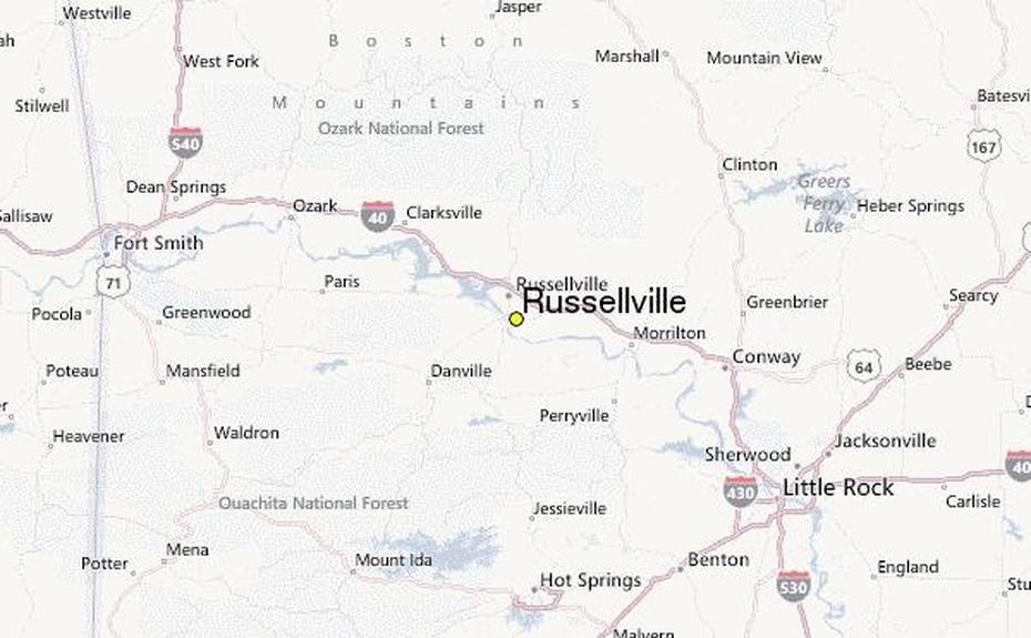 Russellville Indiana, City  Of Russellville Ar, Station Record, Russellville, United States