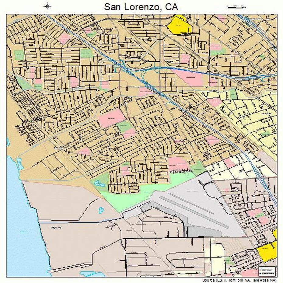 San Lorenzo California, San Lorenzo Argentina, Street , San Lorenzo, United States