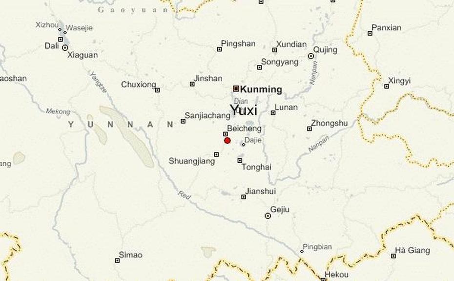 Yuxi Location Guide, Yuxi, China, Changzhou China, Henan China