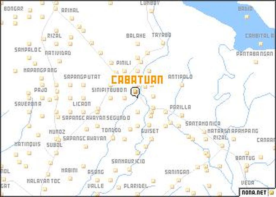 Cabatuan (Philippines) Map – Nona, Cabatuan, Philippines, Cabanatuan City, Baler Philippines