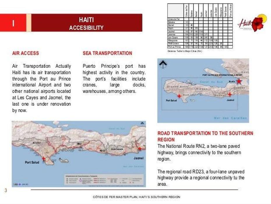 Cotes-De-Fer Master Plan / Haiti Tourist Development Project, Côtes De Fer, Haiti, Marche De Fer Haiti, Haiti Beautiful Beaches