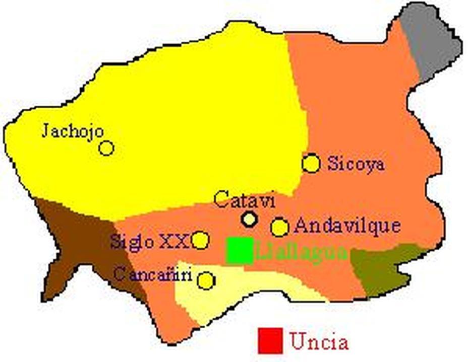 Geografia De Llallagua, Llallagua, Bolivia, Uncia Bolivia, Potosi Bolivia