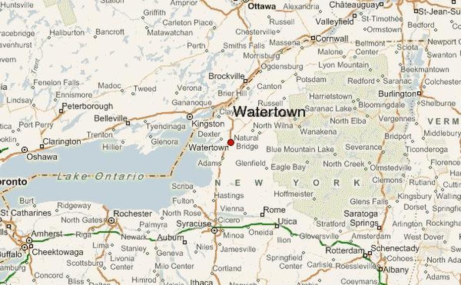 Guide Urbain De Watertown, Etat De New York, Watertown Town, United States, Watertown Massachusetts, Watertown Wisconsin
