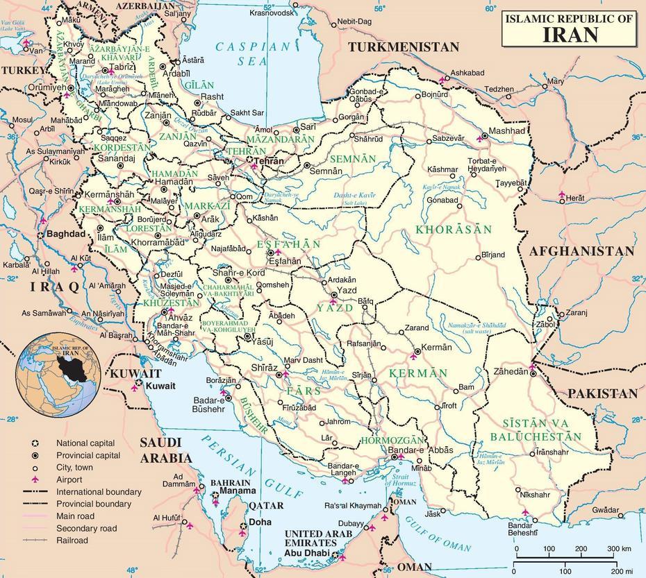 Iran Maps | Printable Maps Of Iran For Download, Ferdows, Iran, Tehran  Province, Iran Trees