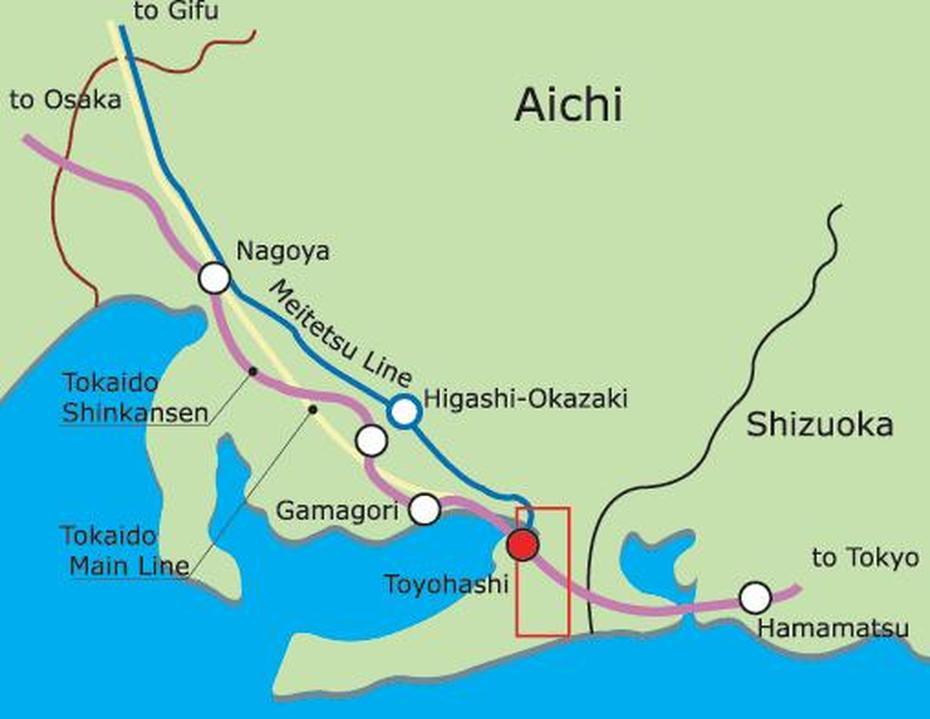 Kawasaki Japan, Topographical  Of Japan, Toyohashi University, Toyohashi, Japan