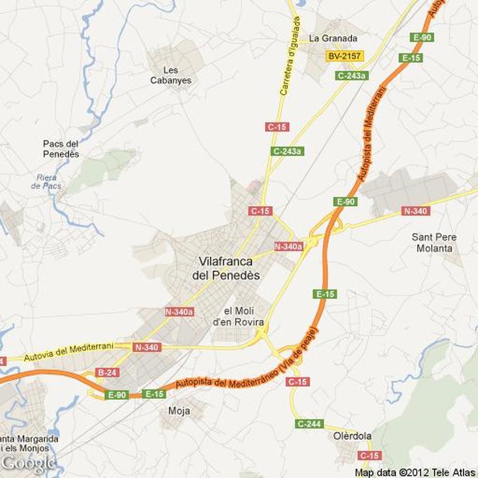 Montes De Oca Spain, Villafranca Montes De Oca, Del Penedes, Villafranca Del Panadés, Spain