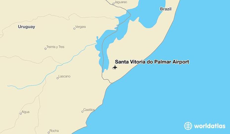 Santa Vitoria Acucar Is Where, Rio Grande Do Sul, Palmar Airport, Santa Vitória Do Palmar, Brazil