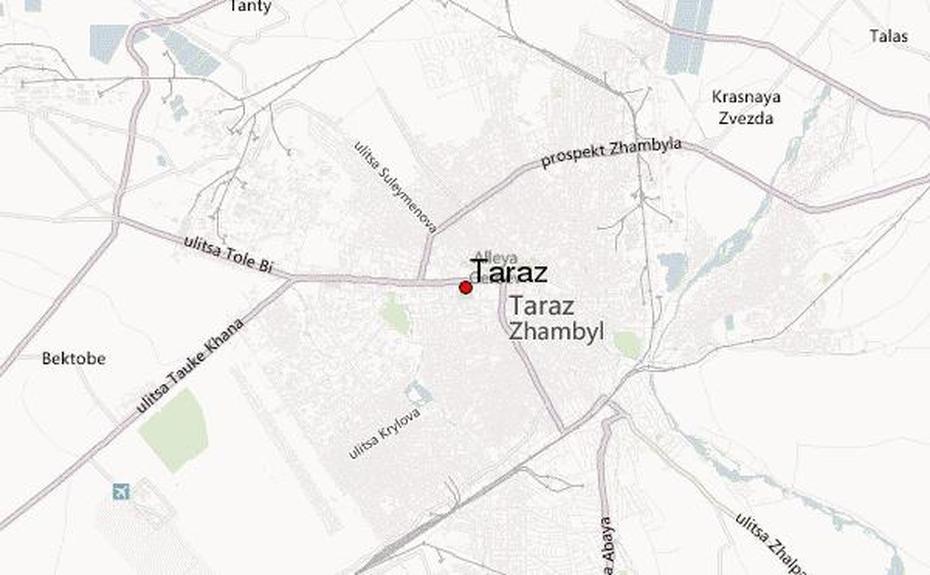 Taraz Location Guide, Taraz, Kazakhstan, Taraz City, Kazakhstan  Outline