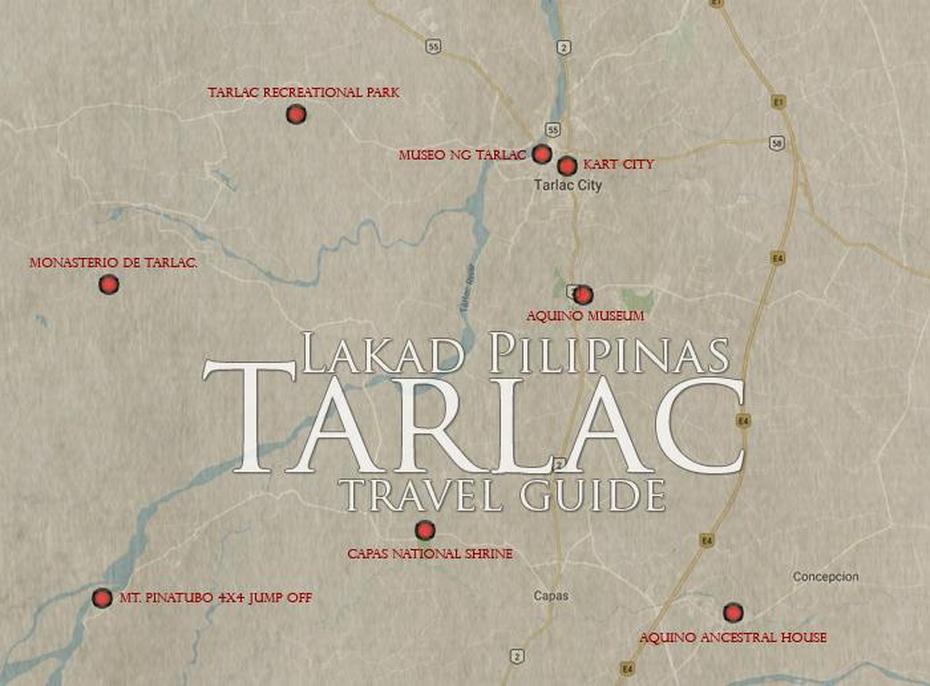 Tarlac | Travel Guide + Itinerary + Map – Lakad Pilipinas, Tarlac City, Philippines, Rizal Province Philippines, Camiling Tarlac Philippines