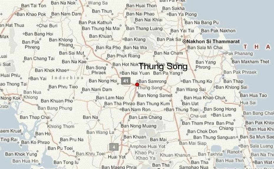 Thung Song Location Guide, Thung Song, Thailand, Che Thung, Thuyền  Thúng