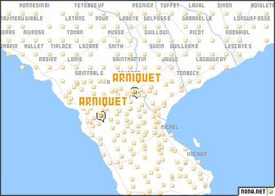 Arniquet (Haiti) Map – Nona, Arniquet, Haiti, Cayes Haiti, Au Cayes Haiti