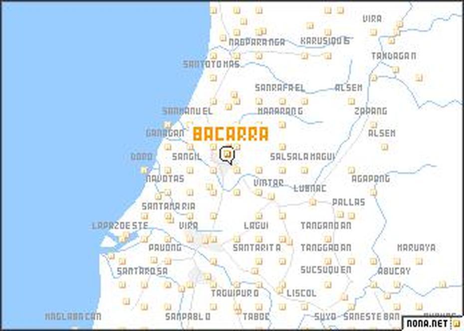 Bacarra (Philippines) Map – Nona, Bacarra, Philippines, Bacarra Tower, Black Baccara  Rose