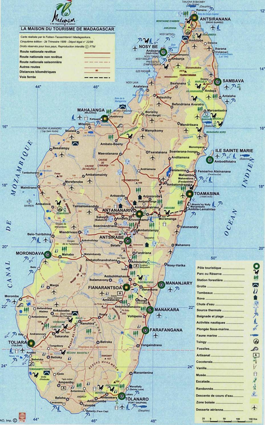Capital Of Madagascar, Madagascar In World, Touristische Karte, Andranovory, Madagascar