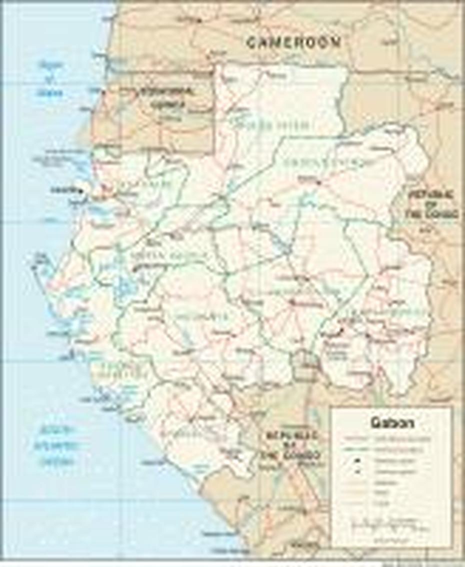 Carte Geographique – Moanda (Gabon) (Moanda) – Map[N]All, Moanda, Gabon, Gabon Location, Gabon
