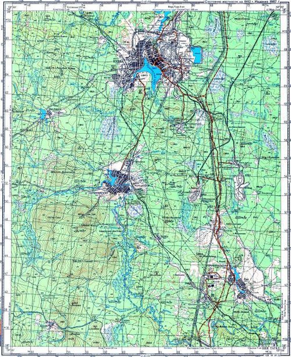 Download Topographic Map In Area Of Kushva, Baranchinskiy – Mapstor, Kushva, Russia, Russia  With Countries, Western Russia