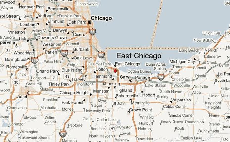 East Chicago Location Guide, East Chicago, United States, Chicago  Outline, Printable Chicago