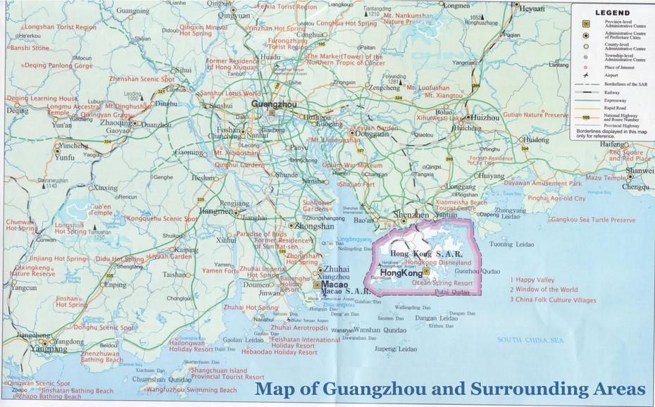 Guangzhou Maps: Detailed China Guangzhou Attraction, Guankou, China, Hailar, Inner Mongolia China