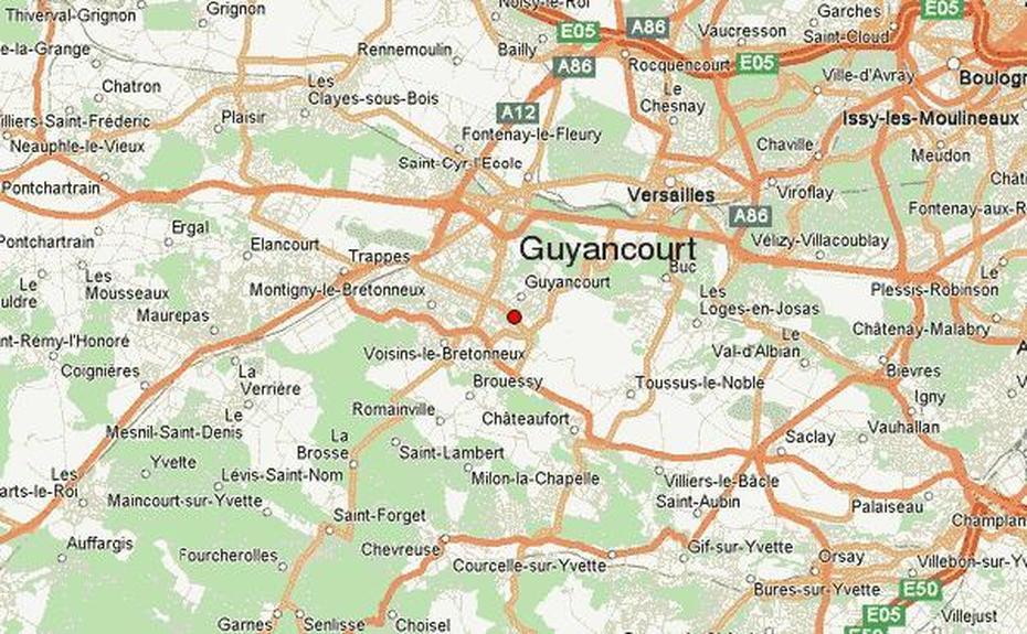 Guia Urbano De Guyancourt, Guyancourt, France, Región Île De France, Villeneuve France