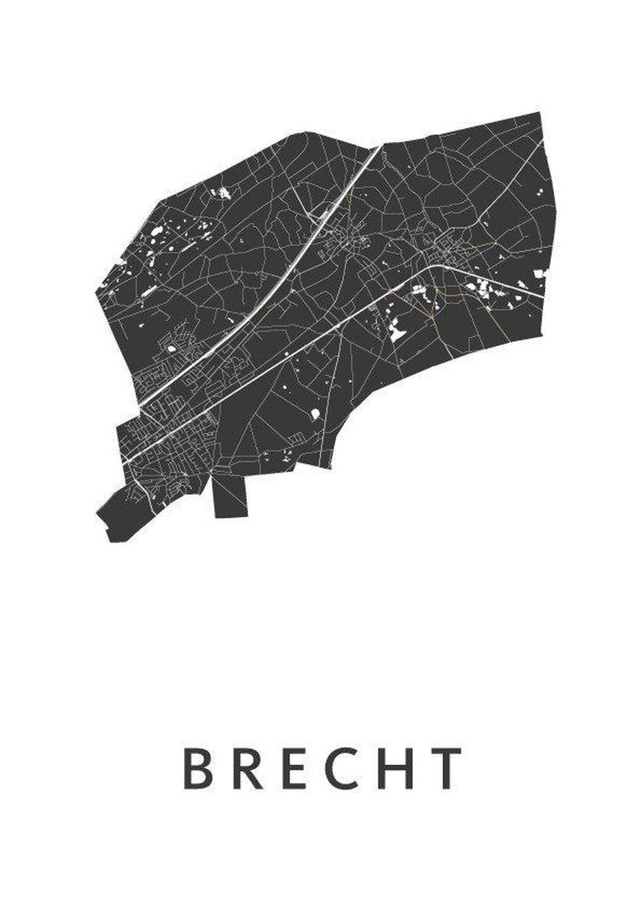 Holland Belgium, Bruges Belgium, White Plattegrond, Brecht, Belgium