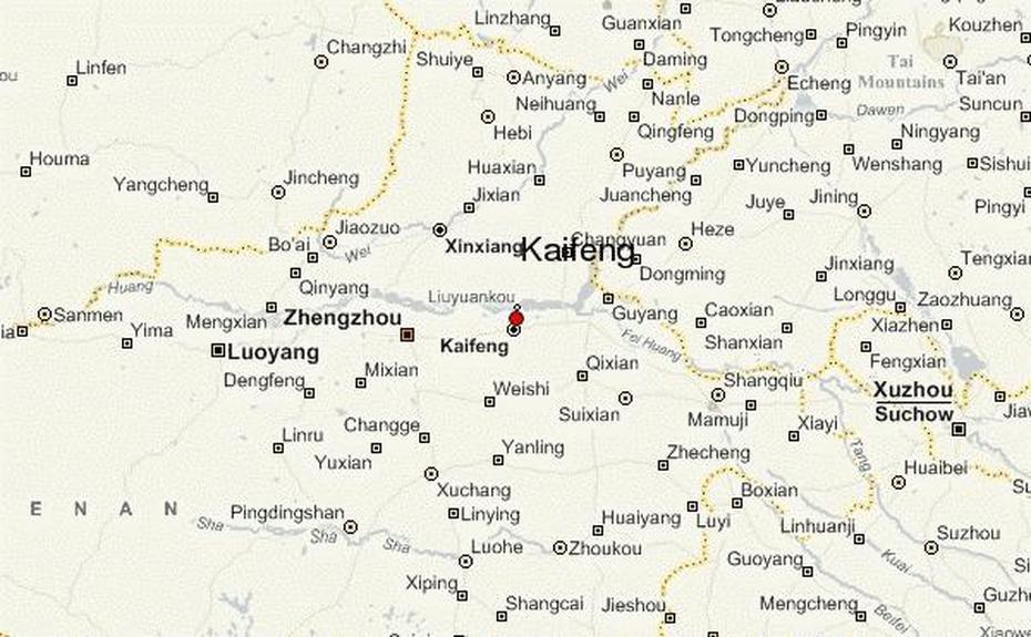 Kaifeng Location Guide, Kaifeng Chengguanzhen, China, Zhengzhou China, Fuzhou China