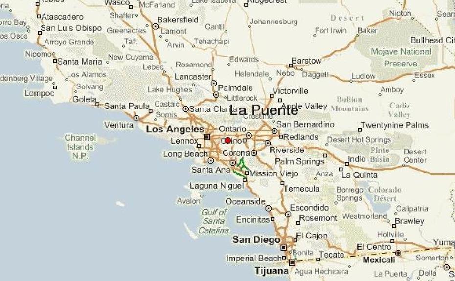 La Puente Map – La Puente Ca Map (California – Usa), La Puente, United States, La Puente Ca, La Puente Gangs