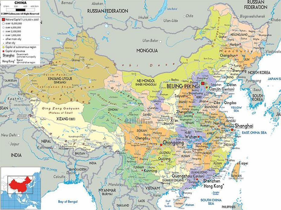 How Many Provinces Or States Are There In China?, Wangtuan, China, Communist China, Shanghai In China