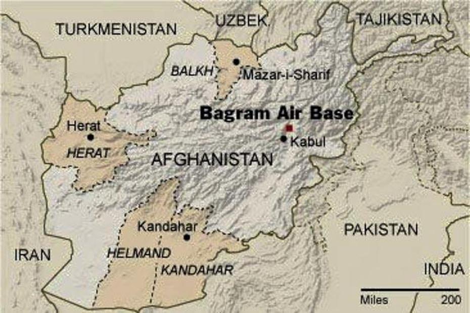 Map Of Afghanistan Bagram Air Base – Maps Of The World, Bagrāmī, Afghanistan, Taliban, Afghanistan Silhouette