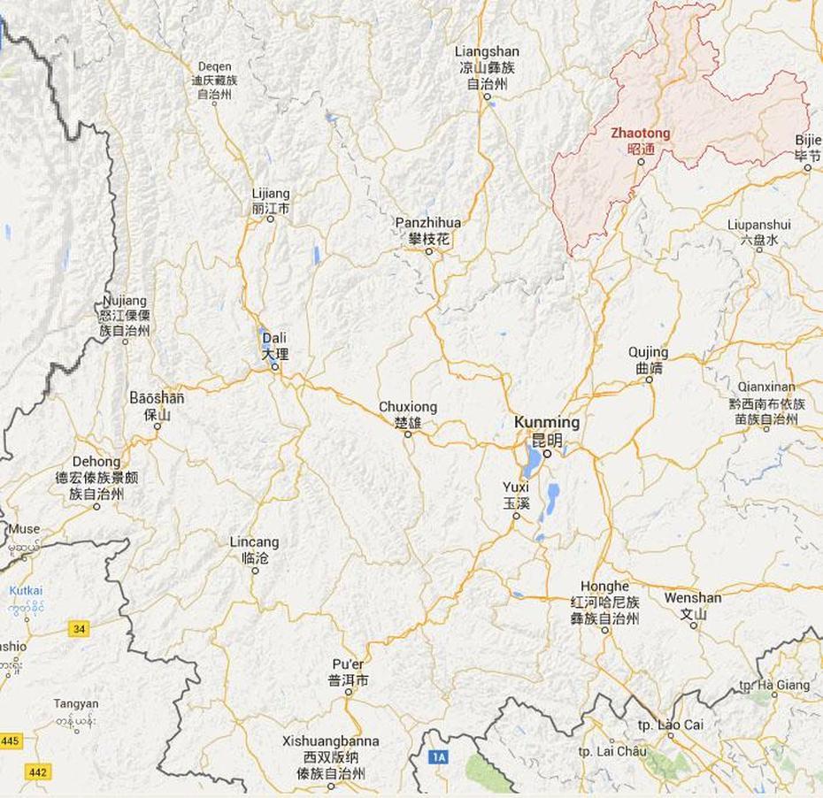 Maps Of Zhaotong City,Zhaotong,Yunnan Adventure Travel, Zhaotong, China, Yunnan China, Yunnan  Tour